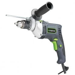 7.5 Amp 1/2 in. Variable Speed Reversible Hammer Drill with Control Handle, Lock-On Button and Auxiliary Handle by GENESIS