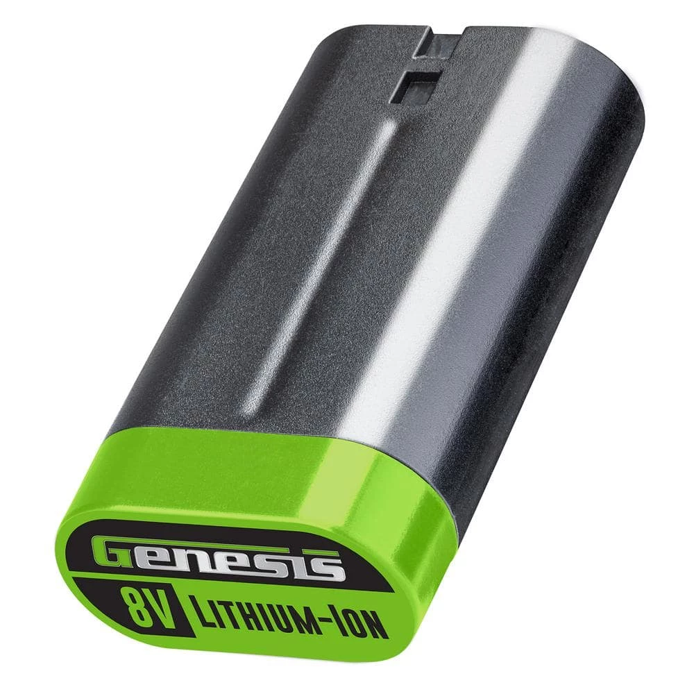 8-Volt GLAB08B Lithium-Ion Rechargeable Battery Pack Replacement by GENESIS