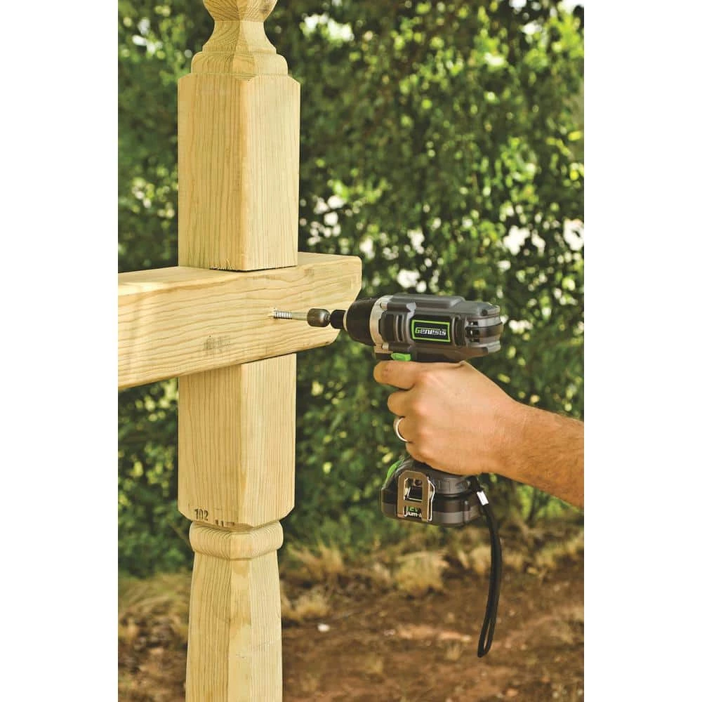 Universal Impact Driver Accessory Set with Durable Carrying Case (26-Piece) by GENESIS - Image 3