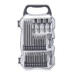 Universal Impact Driver Accessory Set with Durable Carrying Case (26-Piece) by GENESIS