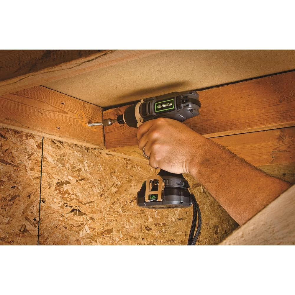 Universal Impact Driver Accessory Set with Durable Carrying Case (26-Piece) by GENESIS - Image 2