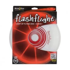 Flashflight LED Light-Up Flying Disc in Red by Nite Ize
