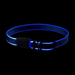 NiteDog - XL - Blue/Blue Rechargeable LED Collar by Nite Ize