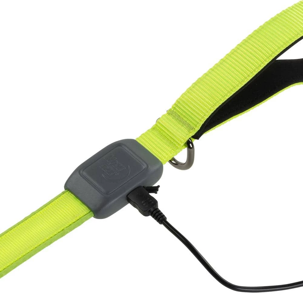 NiteDog Rechargeable LED Leash - Lime/Green LED by Nite Ize - Image 4