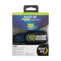 Radiant 300 Rechargeable Headlamp, Blue by Nite Ize