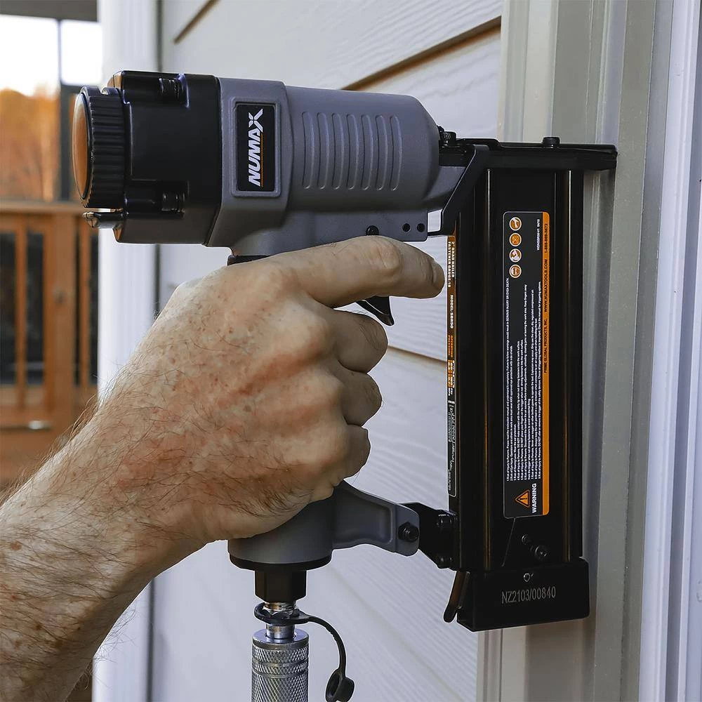 2 in. Pneumatic 18-Gauge Brad Nailer with Nails (2000-Count) by NuMax - Image 5
