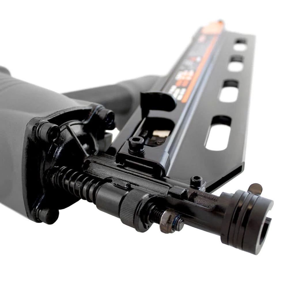 Pneumatic 21 Degree 3-1/2 in. Full Round Head Framing Nailer with Nails (500-Count) by NuMax - Image 4