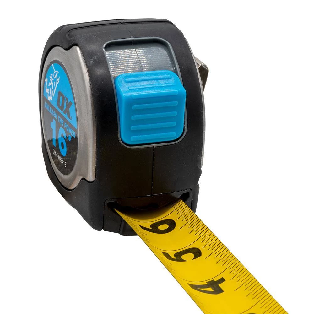 Pro SST 16 ft. Tape Measure - Standard Scale, Length: 16 ft./5 m, Width: 0.98 in. by OX TOOLS - Image 6