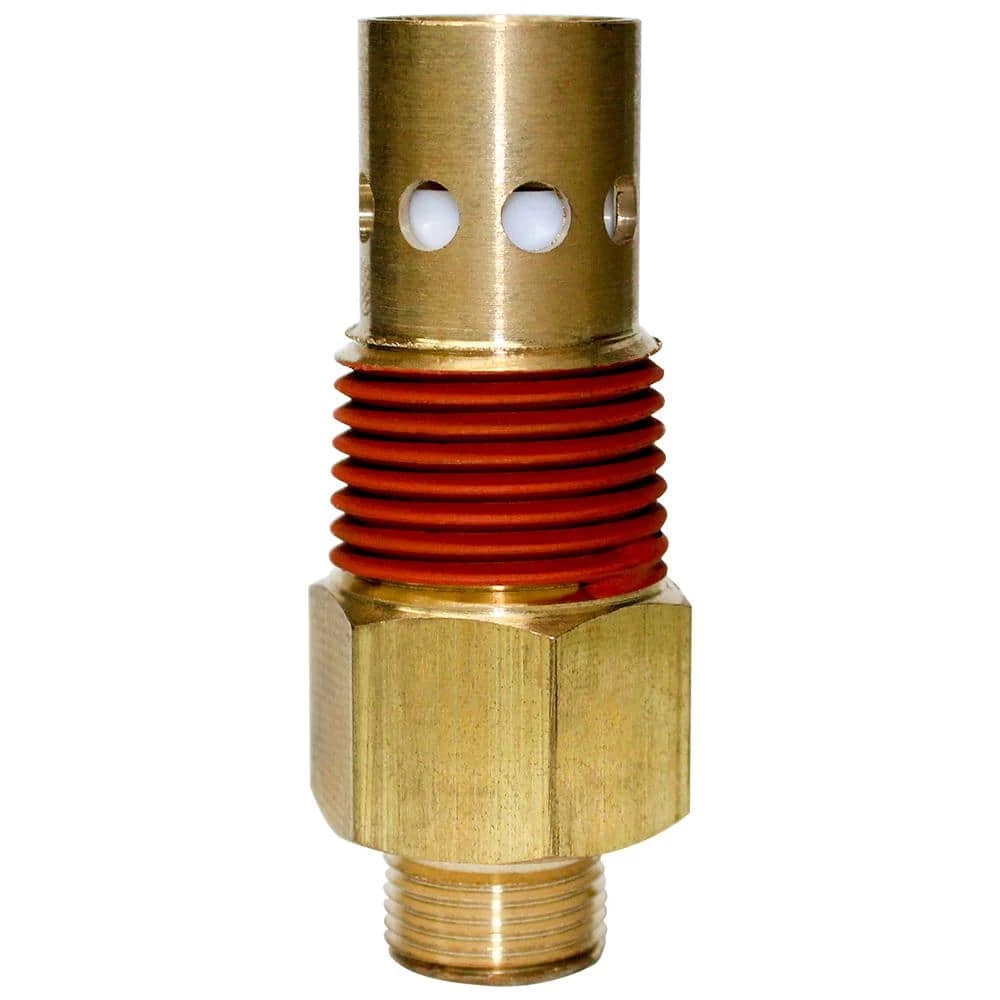 1/2 in. NPT x 3/8 in. Tube with 1/8 in. Bleeder Check Valve by Powermate - Image 3