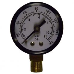 1-1/2 in. Pressure Gauge by Powermate