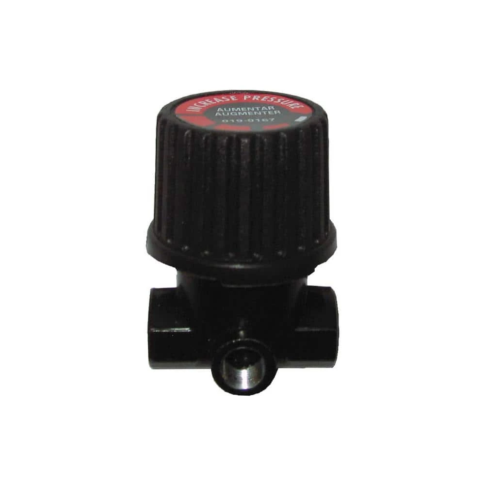1/4 in. NPT Inlet/Outlet x 1/8 in. NPT Gauge Pressure Regulator by Powermate