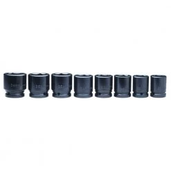 3/4 in. Drive Impact Socket Set by Powermate