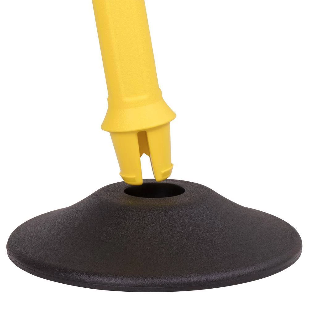 US Weight Sentinel Yellow Stanchion with 6.5 ft. Caution Retractable Belt (2-Pack) by USW - Image 3